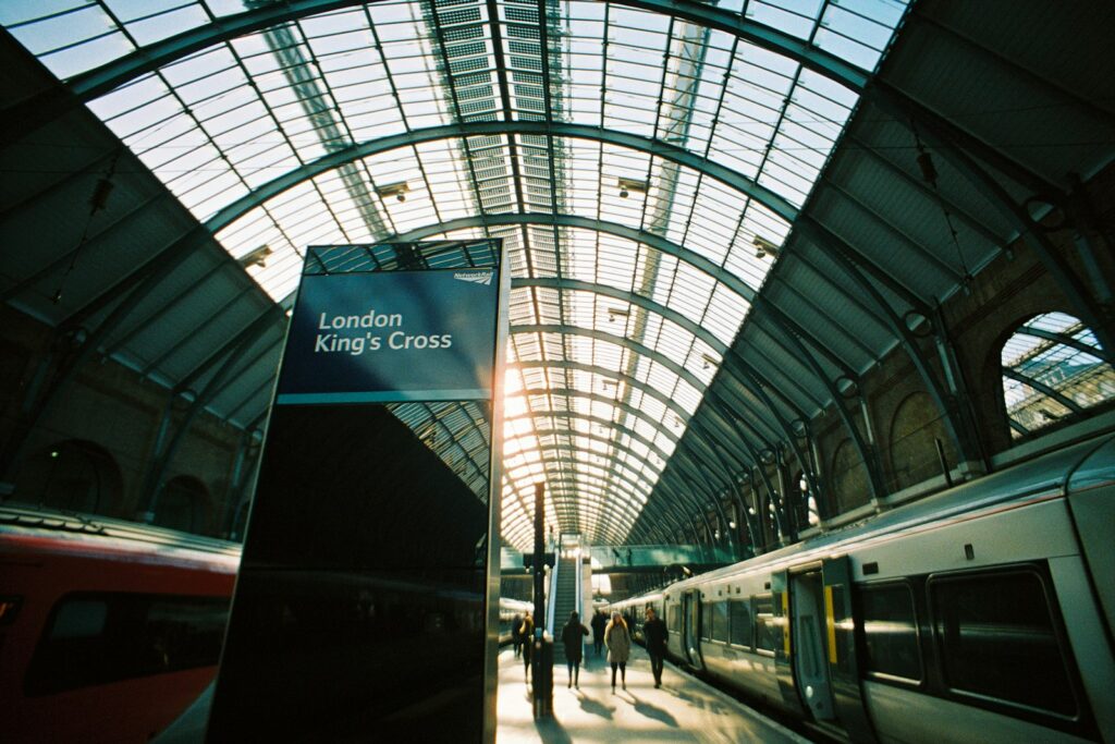 Gare de King's Cross à Londres