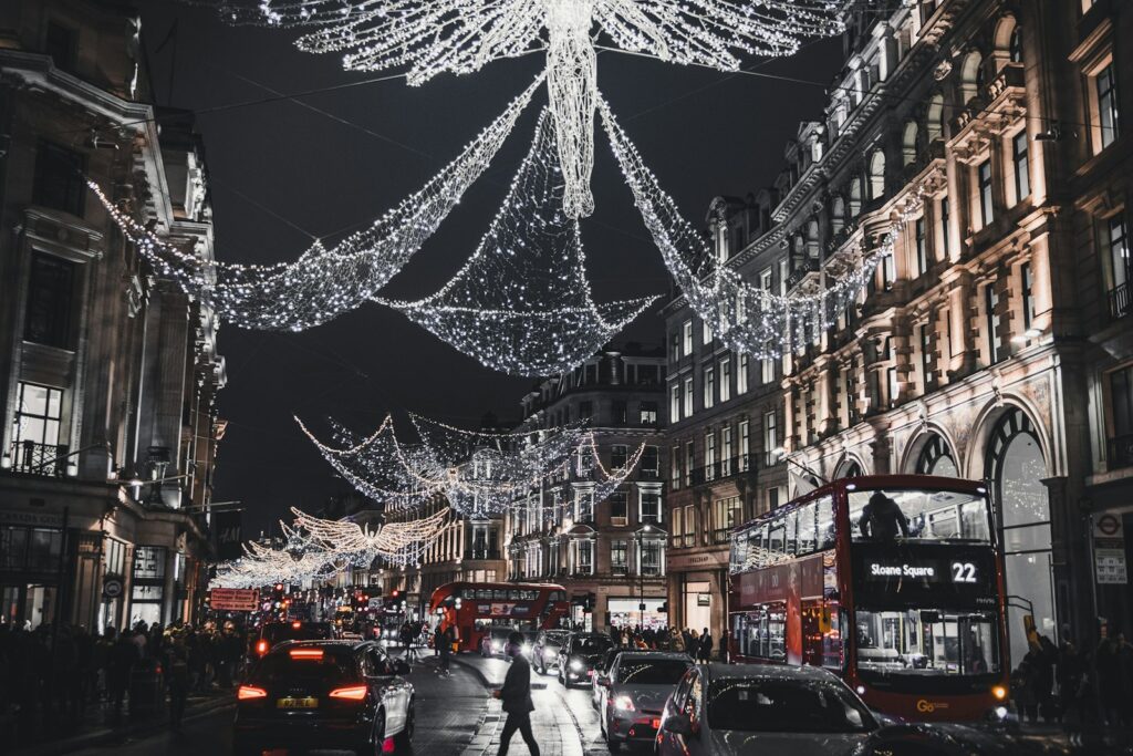 Les anges lumineux de Regent Street